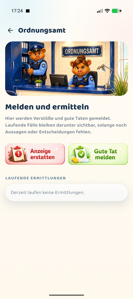 Ordnungsamt mit laufenden Ermittlungen